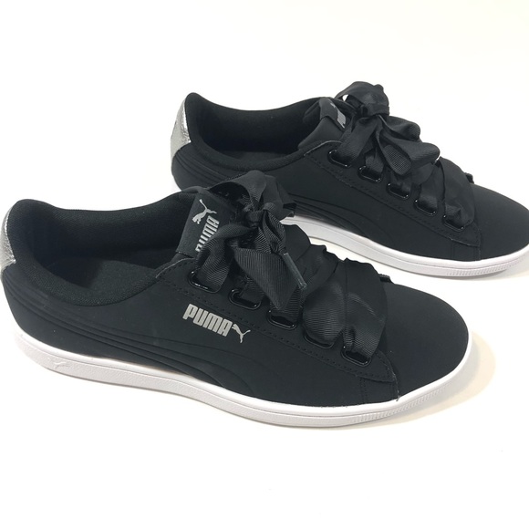 puma vikky ribbon sneakers